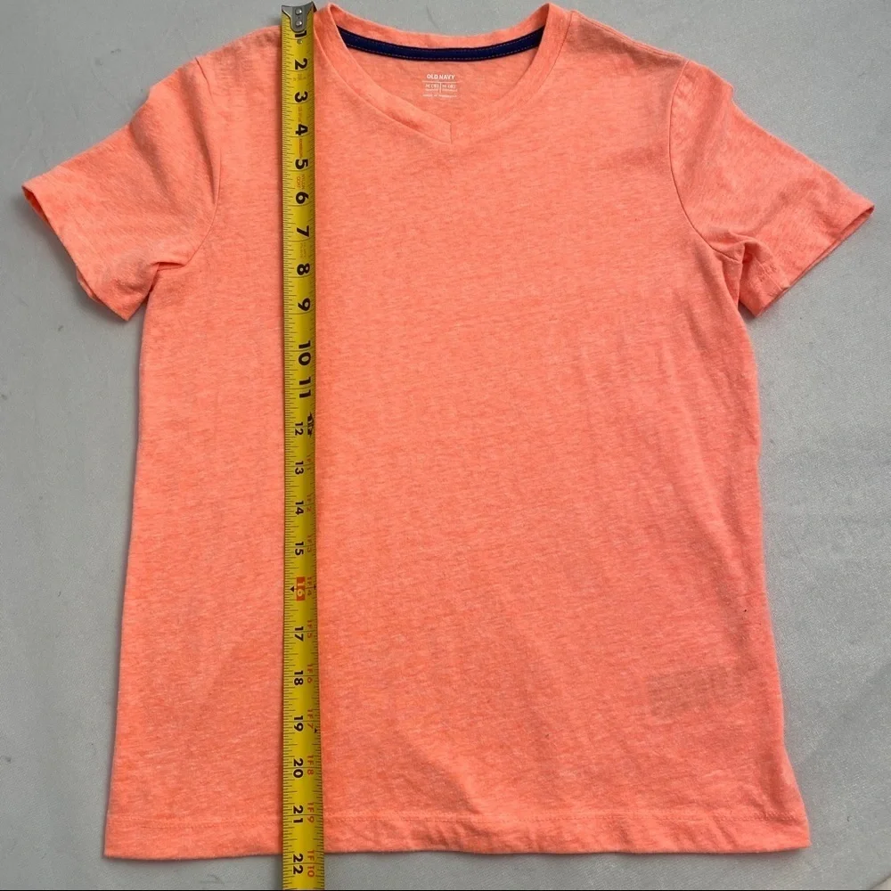 Old Navy super soft orange v-neck short sleeve tee